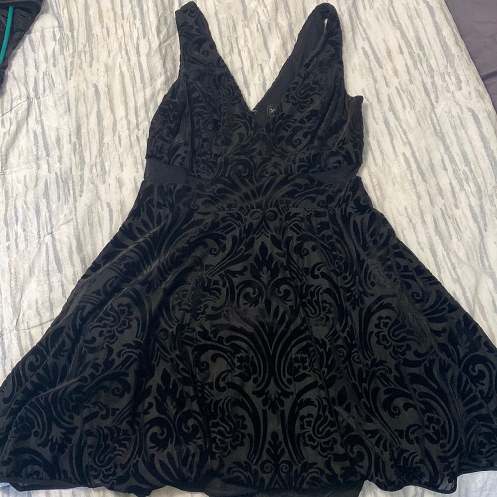 Black Velvet Dress